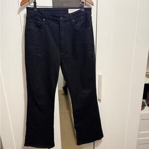 rag & bone Black Flare & Wide Leg Jeans